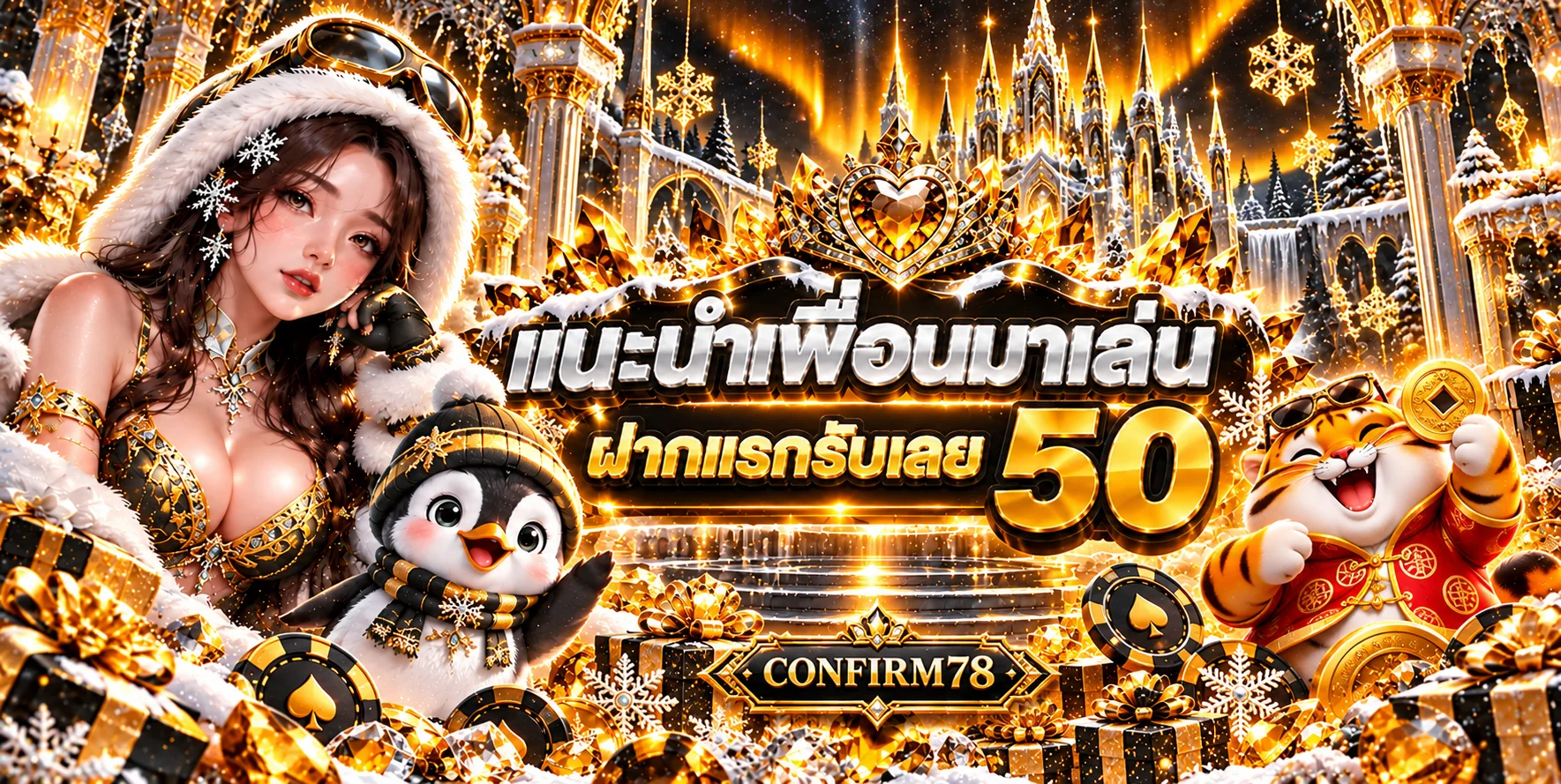 สล็อตออนไลน์ CONFIRM78 และตัวละคร Fortune Tiger